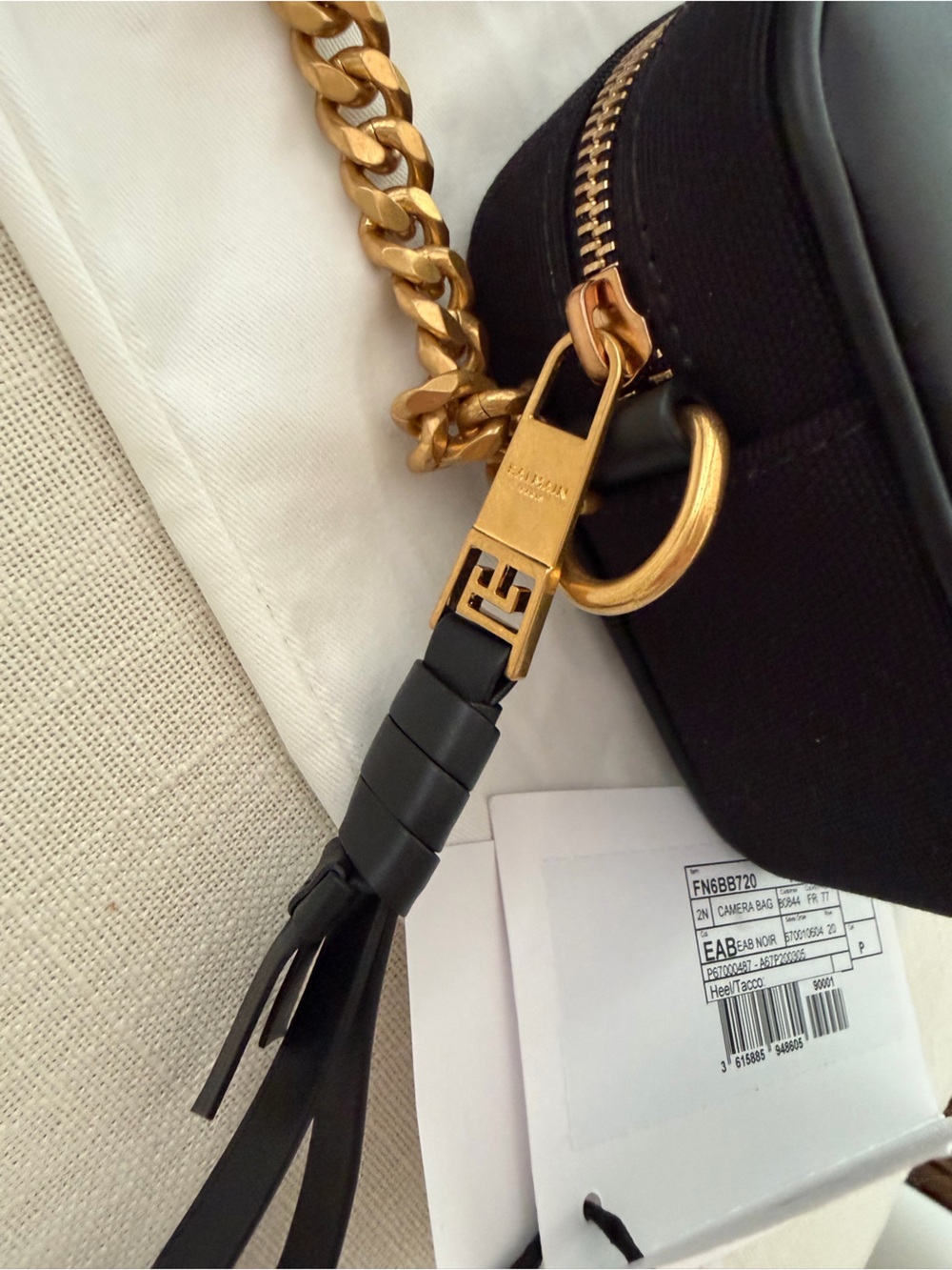 Balmain crossbody camera bag black NWT - Picture 5 of 10